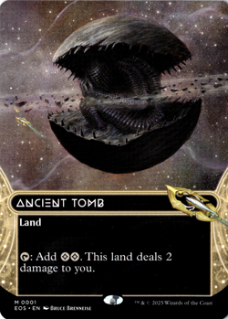 Ancient Tomb (0001) (Borderless) Edge of Eternities: Stellar Sights Regular MTG - Image 1