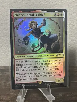MTG Magic the Gathering Zidane, Tantalus Thief (251/764) Final Fantasy NM FOIL - Image 1