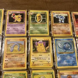 *NO DUPLICATES* Lot Of 55 Vintage WOTC Base Set Non-Holo Pokemon Cards - Image 4