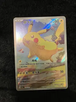 Pokemon TCG - Pikachu 170/151 (151 Chinese Exclusive AR NM-MINT FRESH US-SELLER - Image 5