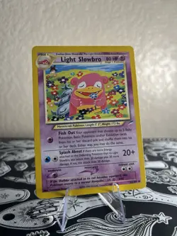 Pokemon TCG: Light Slowbro #51/105 Neo Destiny Common LP - Image 1