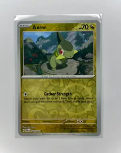 Axew 068/086 - NM - REVERSE HOLO -Black Bolt - Pokemon TCG - English - Image 1