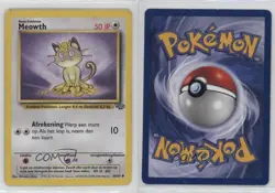 Meowth Dutch Pokemon Jungle #56 1999 01ey - Image 3