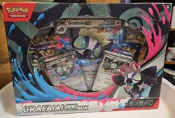 Pokemon Cards - GRAFAIAI EX BOX [2 Foils, 4 Booster Packs, 1 Oversize Foil] - Image 1