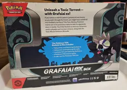 Pokemon Cards - GRAFAIAI EX BOX [2 Foils, 4 Booster Packs, 1 Oversize Foil] - Image 2