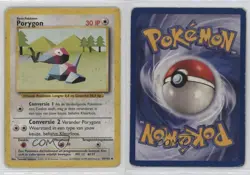 Porygon Dutch Pokemon Base Set #39 1999 01ey - Image 3