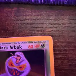 Pokemon Dark Arbok 2/82 Team Rocket 1st Edition Holo Rare NM - Image 5