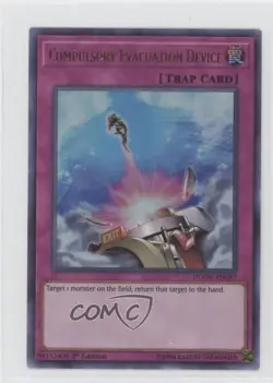 Compulsory Evacuation Device Ultra Rare 1st Ed. YuGiOh Duel Overload 0gd5 - Image 1