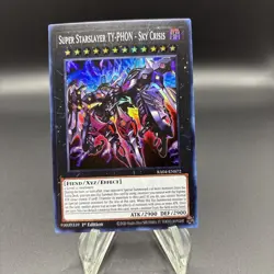 Super Starslayer TY-PHON - Sky Crisis - RA04-EN072 - Super Rare - Yugioh - Image 1