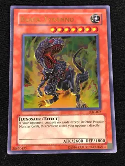 Yugioh Black Tyranno IOC-075 ULTRA (NM) - Image 1