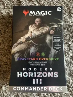 Graveyard Overdrive Commander Deck Magic The Gathering Modern Horizons 3 Sealed - Image 1