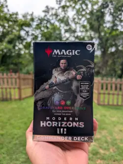 Graveyard Overdrive Commander Deck Magic The Gathering Modern Horizons 3 Sealed - Image 1