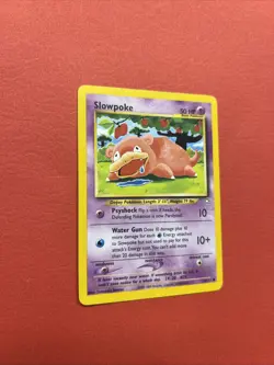 Pokemon TCG Slowpoke Neo Genesis 73 Unlimited Common Card in NM Condition - Image 3