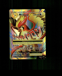 Unofficial Custom Holo Pidgeot EX Card Pidgeot Card READ DESCRIPTION BELOW - Image 1