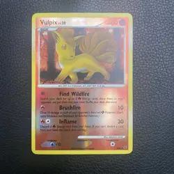 Vulpix SH6 2009 Platinum Set Pokemon Card Reverse Holo Shiny Secret Rare - NM - Image 2