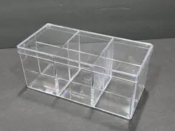 ULTIMATE GUARD STACK n SAFE STORAGE BOX 480 Card Case Clear Compartment Dividers - Image 1