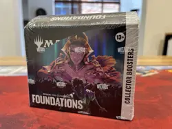 MTG Foundations Collector Booster Box [New & Sealed] - Image 1