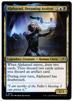 Alpharael, Dreaming Acolyte - 0212 - Edge of Eternities - MTG - NM Ships Now - Image 1