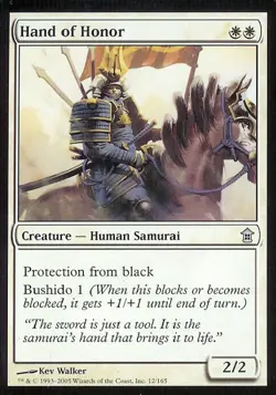 Hand of Honor - Light Play MTG Saviors of Kamigawa - Image 1