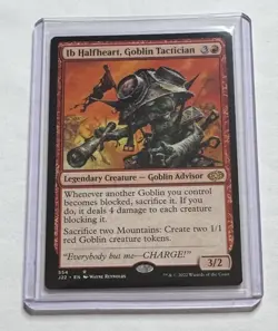 Ib Halfheart Goblin Tactician #554 Jumpstart 2022 Rare Legendary Creature MTG NM - Image 1