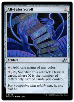 All-Fates Scroll - 0234 - Edge of Eternities - MTG - NM English - Ships Now - Image 1