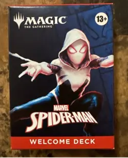 Magic The Gathering Spider-Man Welcome Deck SDCC 2025 Hasbro - Red Deck MTG - Image 1