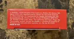 Magic The Gathering Spider-Man Welcome Deck SDCC 2025 Hasbro - Red Deck MTG - Image 4