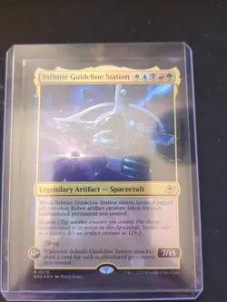 Infinite Guideline Station Foil Edge Of Eternities MTG - Image 1