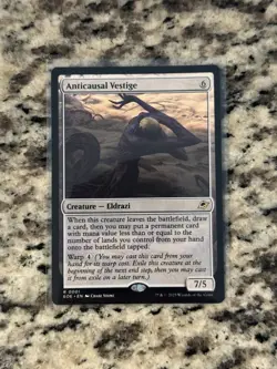 MTG Anticausal Vestige (0001) *Non-Foil* Base Rare Edge Of Eternities NM/MT - Image 1