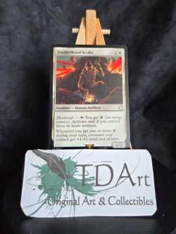 BROTHERHOOD SCRIBE~ NM ~ MTG Magic - 0013 PIP Fallout - Image 1