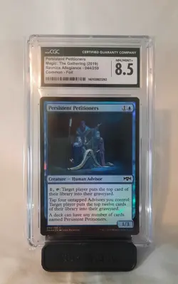MTG Persistent Petitioners Ravnica Allegiance Foil C Graded CGC 8.5 NM/MINT+ - Image 1