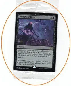 1x - Zero Point Ballad - FOIL Prerelease (sealed) - Edge of Eternities - NM MTG - Image 1