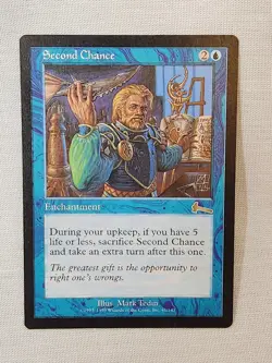 NM Second Chance Urza's Legacy Mtg Magic the Gathering - Image 1