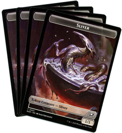x4 Robot / Sliver Double-Sided Token - Edge of Eternities - MTG NM/M - Image 2
