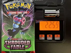 Pokemon Shrouded Fable Booster Pack Sealed 22.59g 3.70mm - Image 1