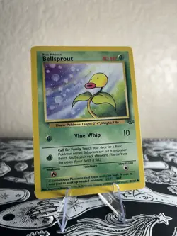 Pokemon TCG: Bellsprout #49/64 Jungle Set Common LP - Image 1