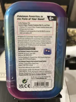 Pokemon Prismatic Evolutions Mini Tin [Flareon] Brand New Factory Sealed - Image 2