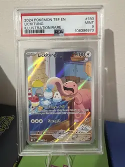 Lickitung 180/162SV05: Temporal Forces Holo Illustration Rare Pokemon TCG - Image 1