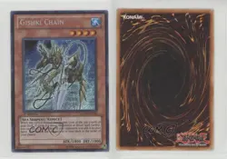 SCR - Gishki Chain 1st Ed. YuGiOh Hidden Arsenal 5: Steelswarm Invasion 0u9 - Image 3