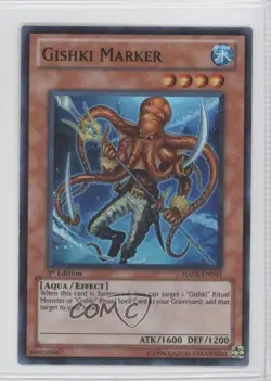 SR - Gishki Marker 1st Ed. YuGiOh Hidden Arsenal 5: Steelswarm Invasion 0b5 - Image 1