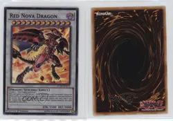 UR - Red Nova Dragon 1st Ed. YuGiOh Legendary Collection 5Ds MegaPack 0d08 - Image 3