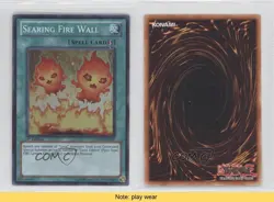 SR - Searing Fire Wall 1st Ed. YuGiOh Hidden Arsenal 5: Steelswarm Invasion 0b5 - Image 3