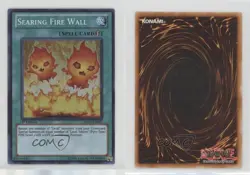 SR - Searing Fire Wall 1st Ed. YuGiOh Hidden Arsenal 5: Steelswarm Invasion 1z8 - Image 3