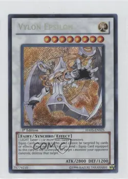 SCR - Vylon Epsilon 1st Ed. YuGiOh Hidden Arsenal 5: Steelswarm Invasion 0b2 - Image 1