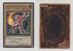 SR - Gem-Knight Garnet 1st Ed. YuGiOh Hidden Arsenal 5: Steelswarm Invasion 1i3 - Image 3