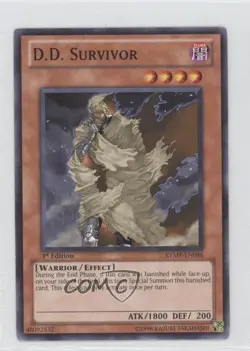 DD Survivor 1st Ed. YuGiOh Ra Yellow Mega-Pack #RYMP-EN086 0y59 - Image 1