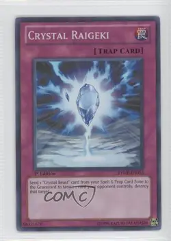 Crystal Raigeki 1st Ed. YuGiOh Ra Yellow Mega-Pack #RYMP-EN055 0e1 - Image 1