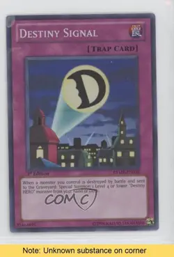 Destiny Signal 1st Ed. YuGiOh Ra Yellow Mega-Pack #RYMP-EN038 READ 00jz - Image 1