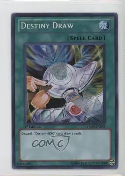 Destiny Draw 1st Ed. YuGiOh Ra Yellow Mega-Pack #RYMP-EN037 ic4 - Image 1