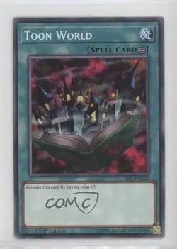 Toon World 1st Ed. YuGiOh Speed Duel: Destiny Masters #SS01-ENC12 0su9 - Image 1